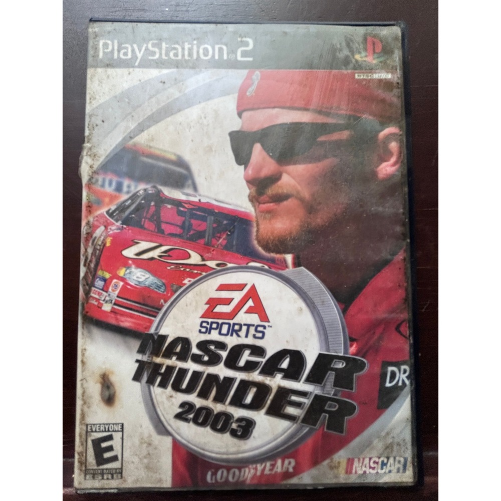 EA Sports NASCAR Thunder 2003 Sony PlayStation 2 PS2 Game with Manual SLUS-20535